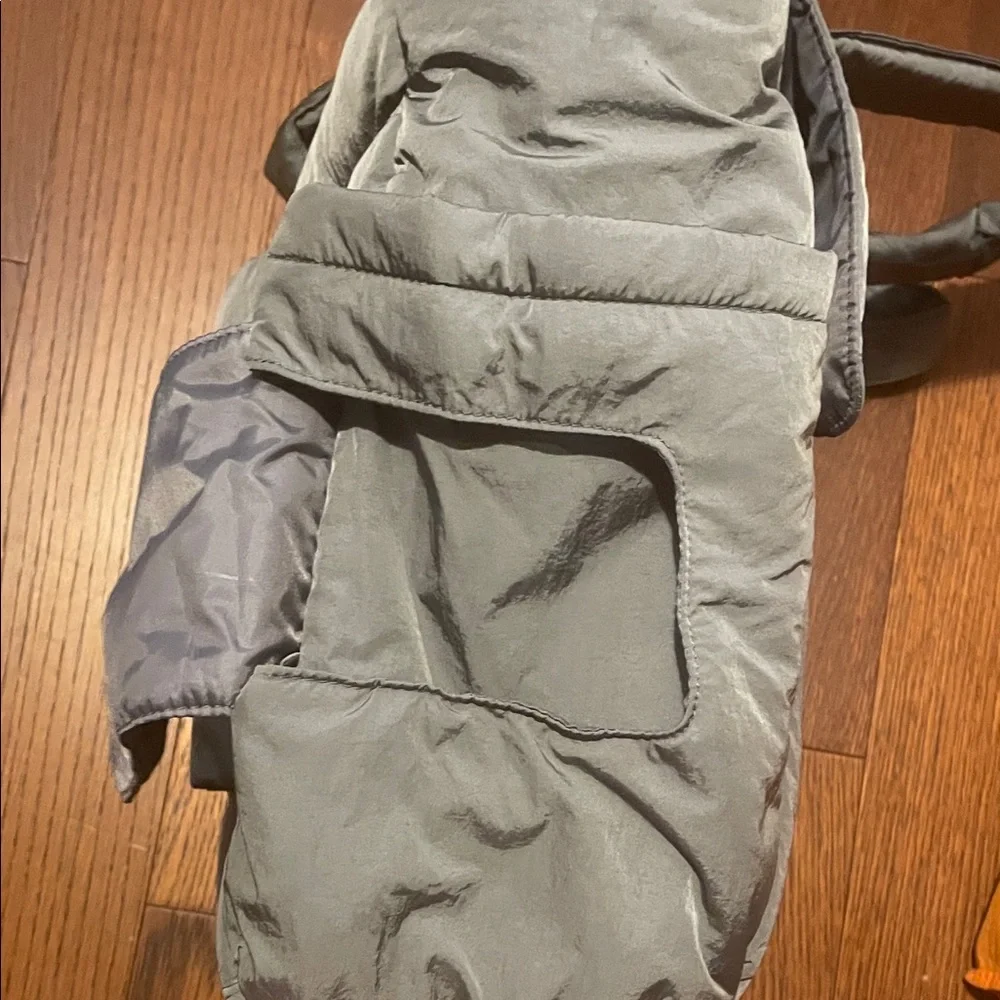 Prada Gray Baby Bag
